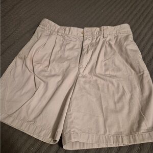 Chaps Beige Cotton Shorts